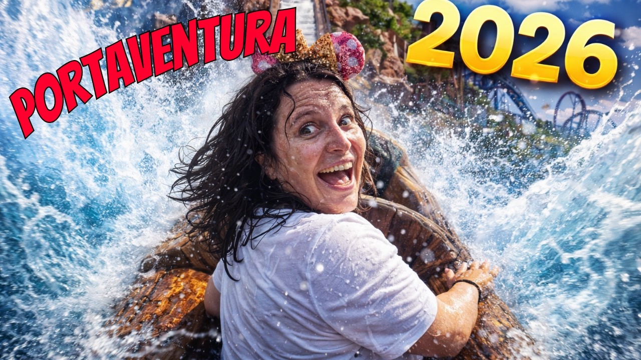 Silver River Flume OnRide POV📢 La Mejor Montaña Rusa de  PortAventura World 2026