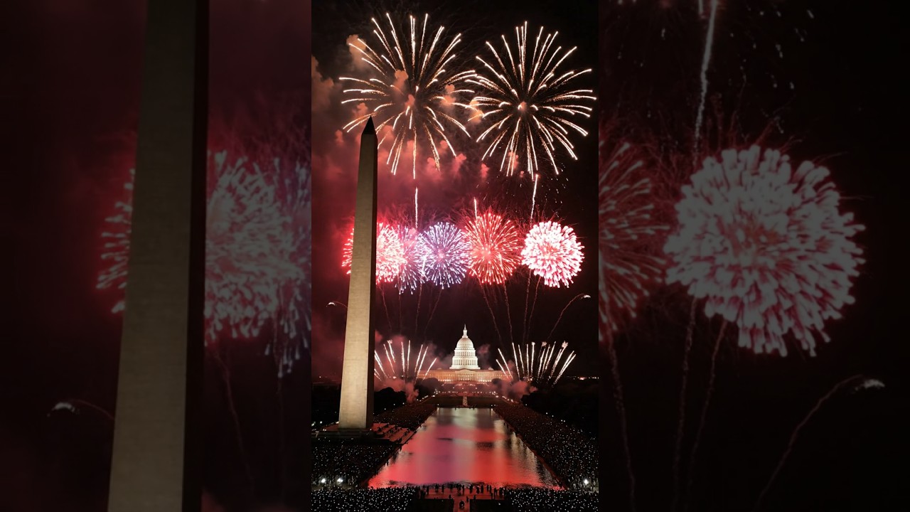 4th of July World's Tallest Fireworks Show USA Washington DC LIVE NOW