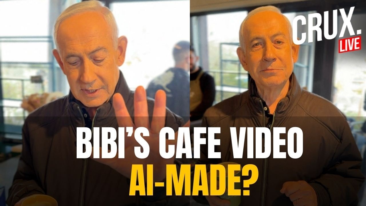 Live | Grok Calls Netanyahu's Viral Cafe Video 