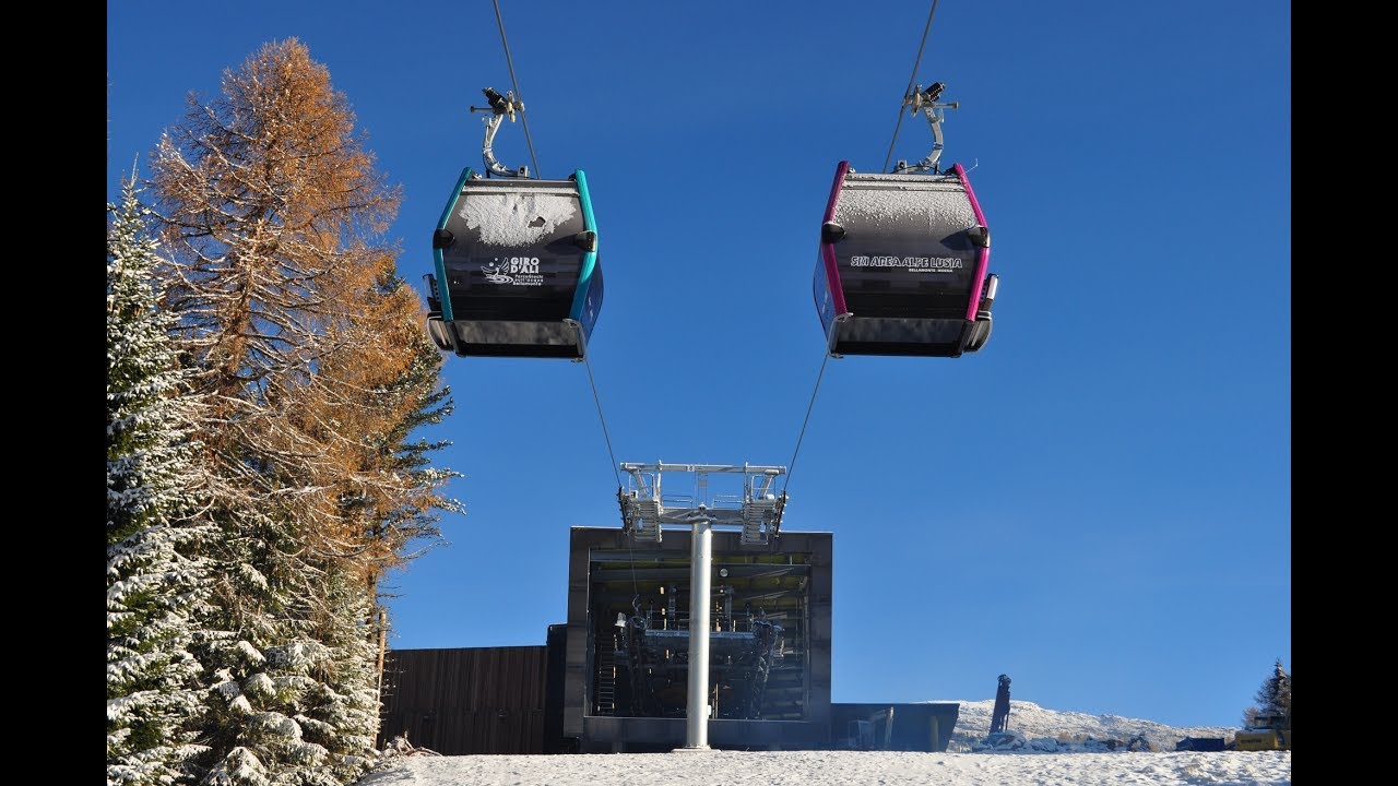 Ski Area Alpe Lusia New Gondola Bellamonte 3.0 - Reportage