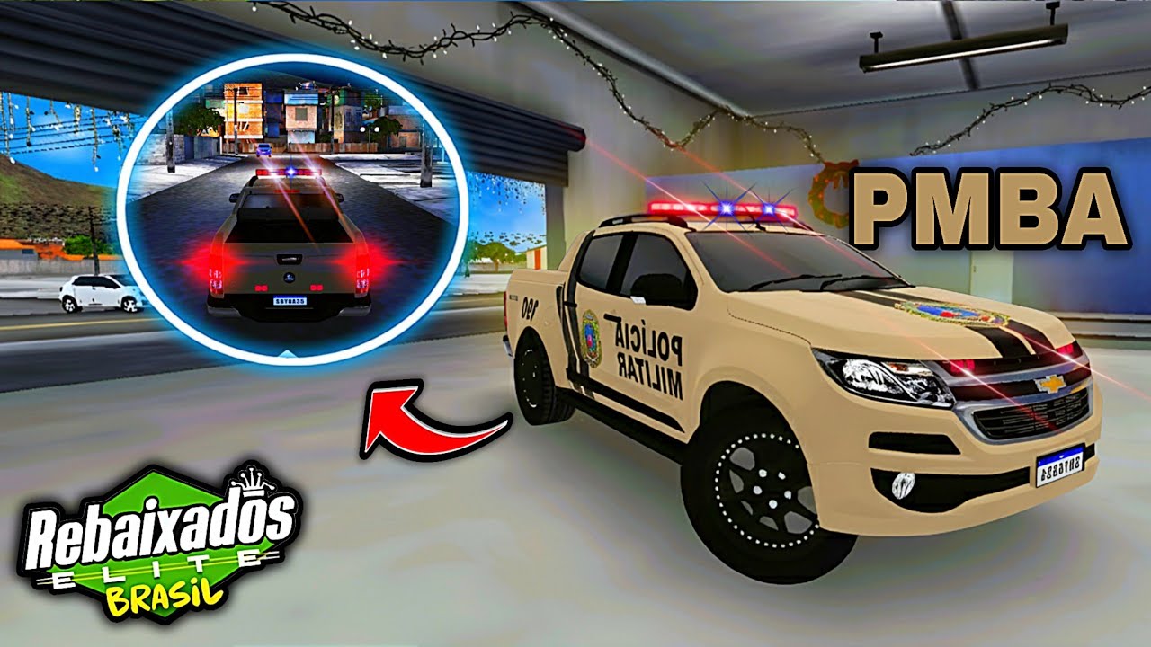 MONTEI UMA VIATURA DA POLICIA MILITAR DA BAHIA NO REBAIXADOS ELITE BRASIL... FICOU INCR&Iacute;VEL!!😱