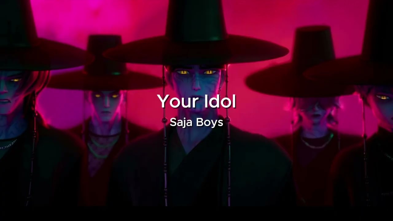 Your Idol (Slowed+Reverb) - Saja Boys -Kpop Demon Hunter