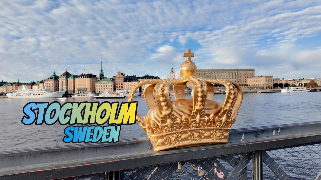 Stockholm Sweden daytime 2025 4k walking tour