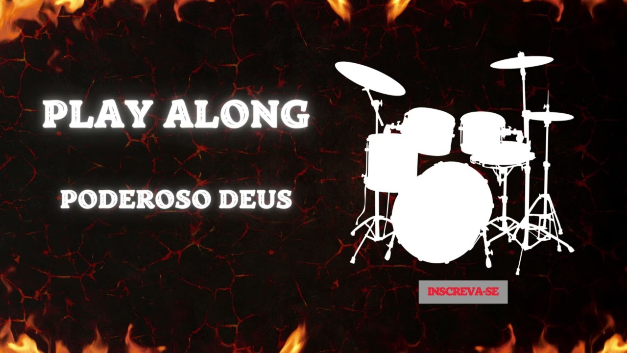Poderoso Deus - Play Along Gospel (sem bateria) #playalong #sembateria #gospel #drumless #metronomo