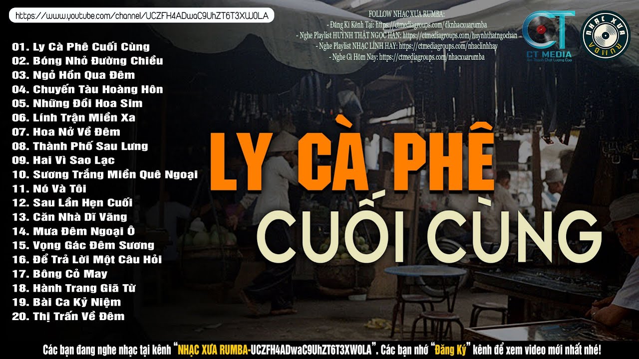 Nhạc Xưa Rumba Hiếm Có Vô Cùng | LY CÀ PHÊ CUỐI CÙNG - Lk Nhạc Lính Xưa 1975 Hay Bất Hủ Một Thời