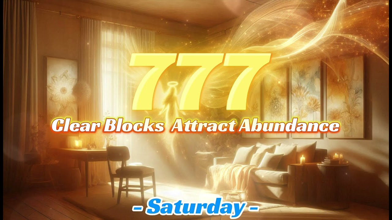 777Hz｜Sat.｜Abundance Frequency｜Rich Life｜Clear Blocks｜Manifestation Music【Day Music】