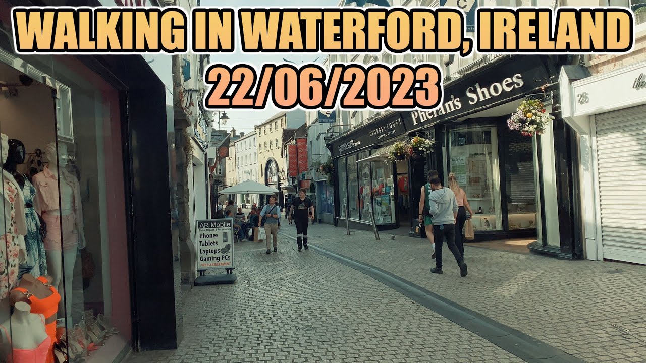 Walking in Waterford, Ireland - 22/06/2023