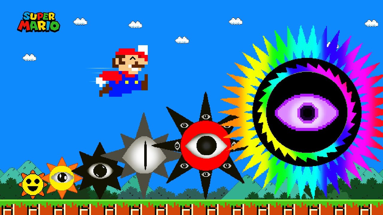 Mario vs EVOLUTION of Mr.Sun - NEW PHASE 999 | GM Animation