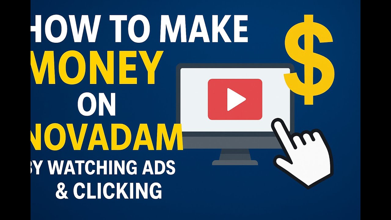 How to Make Money on Novadam by Watching Ads & Clicking | Step-by-Step Guide 💰