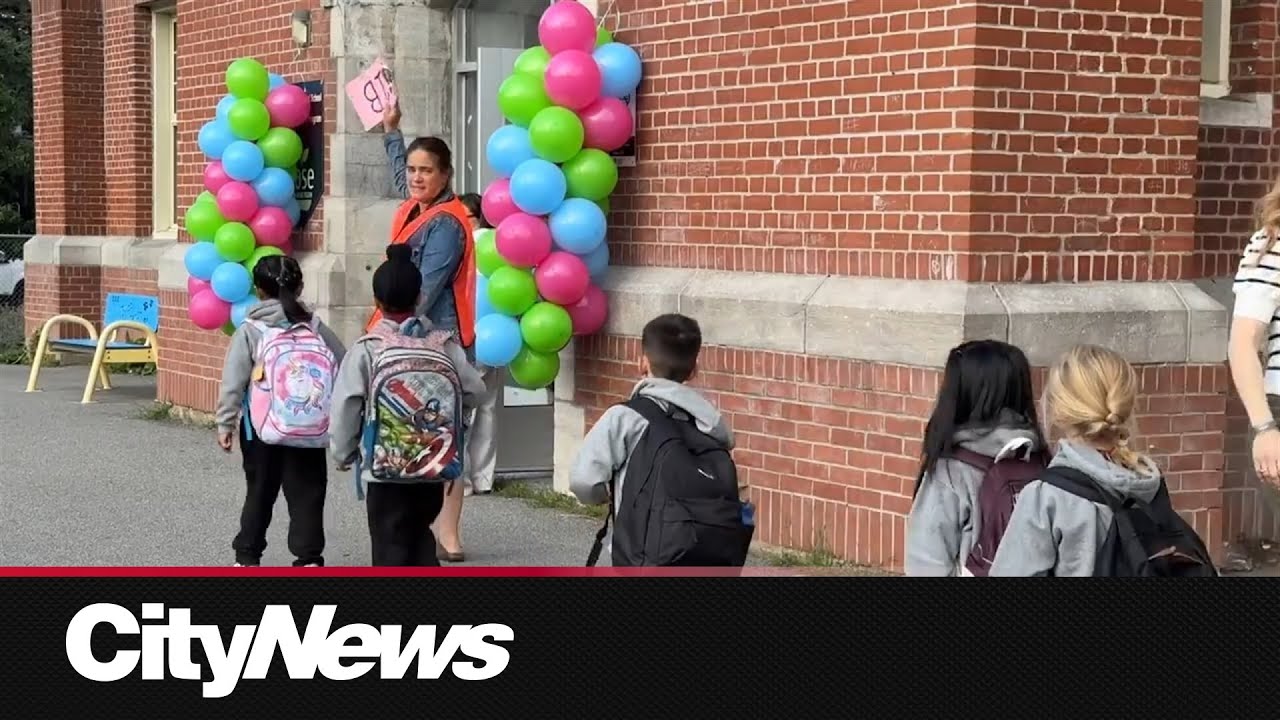 Back to school for students at English Montreal School Board