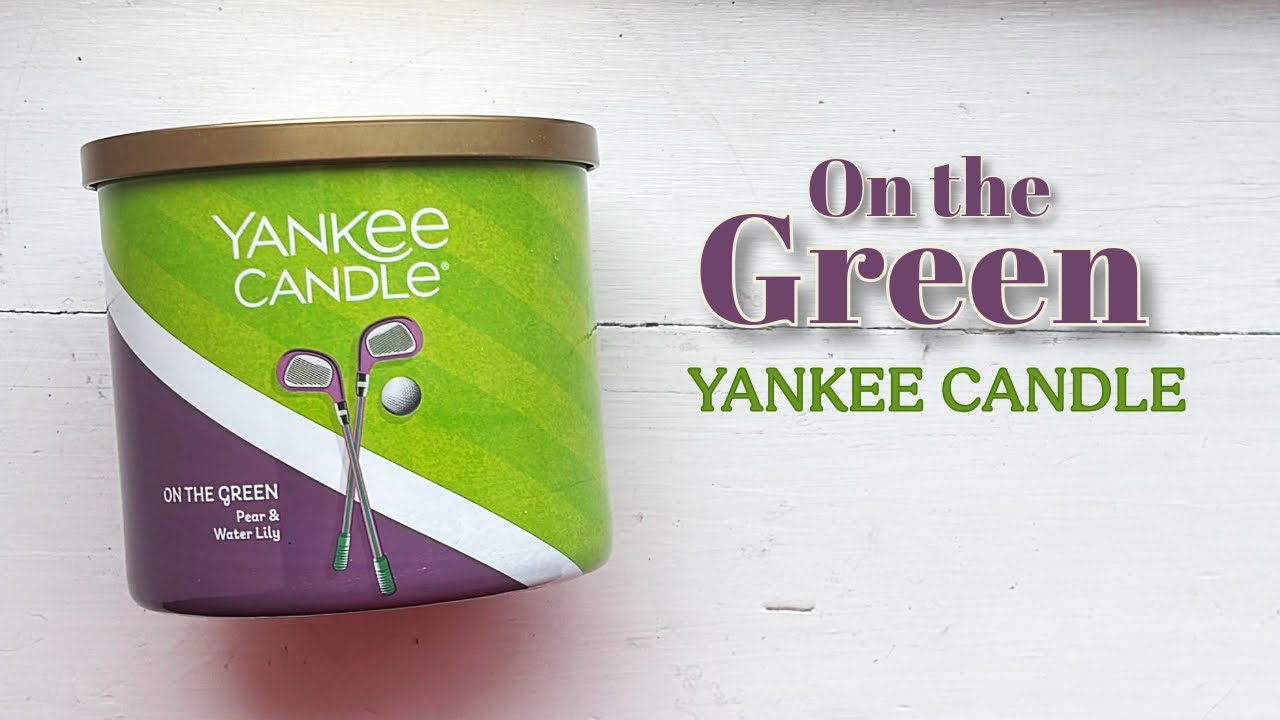 On the Green ⛳️ from Yankee ⛳️ candle review and PINK SANDS GLOW intro