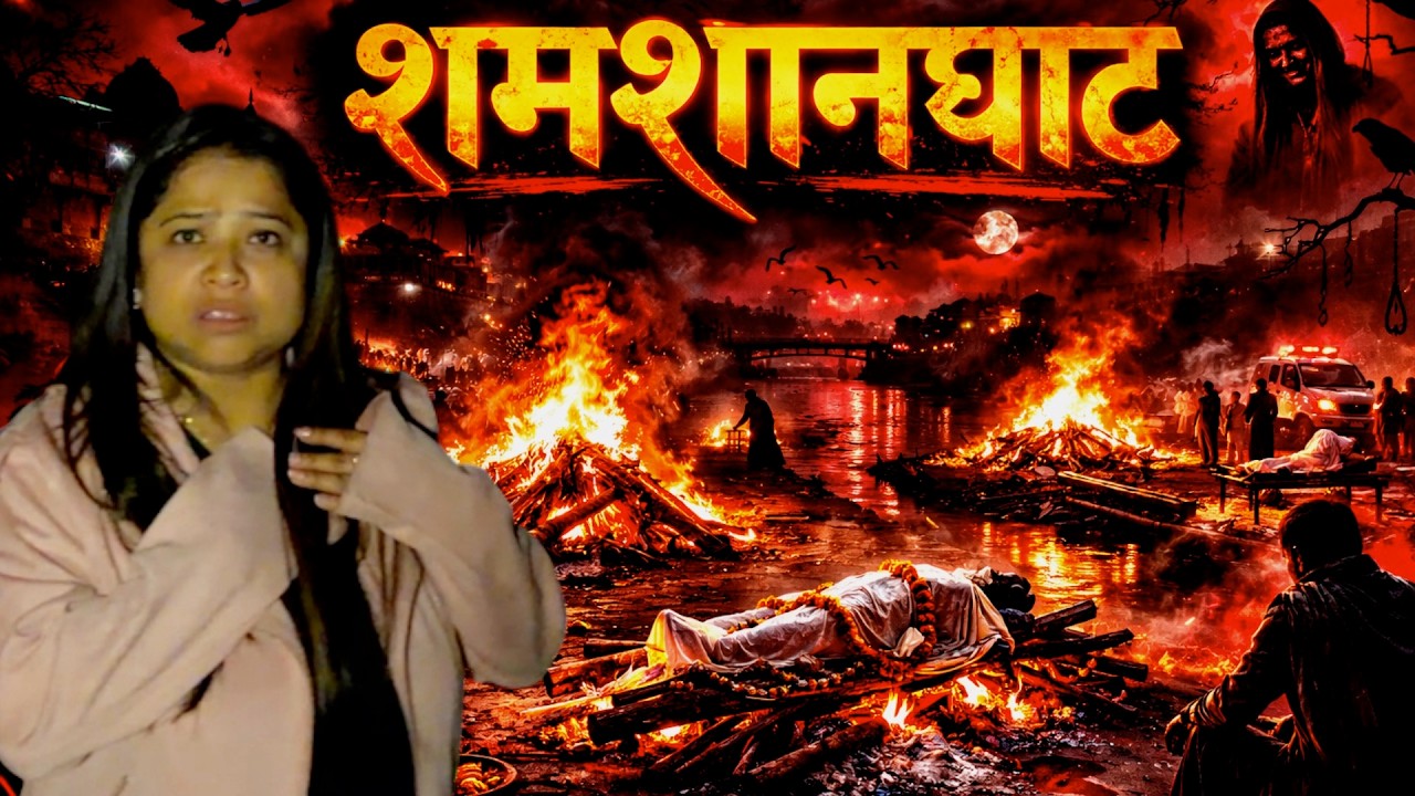 Most Haunted Shamshan Ghat Night Visit 😱 | Deepti Vlog