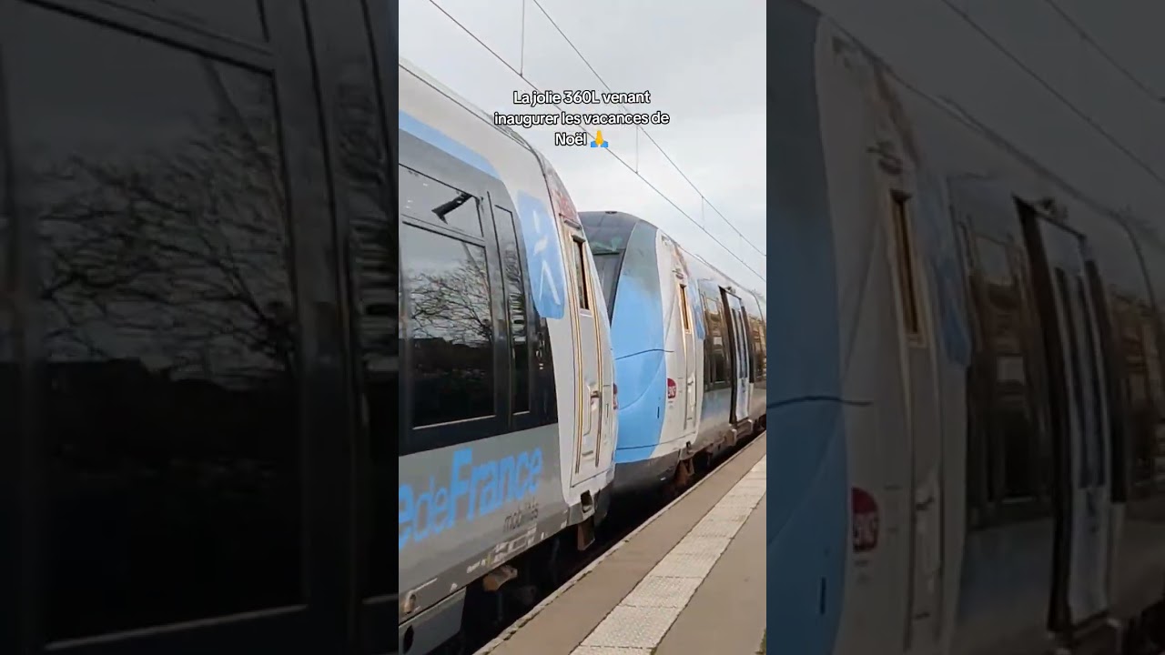 Le retour de la 360L sur le transilien J 