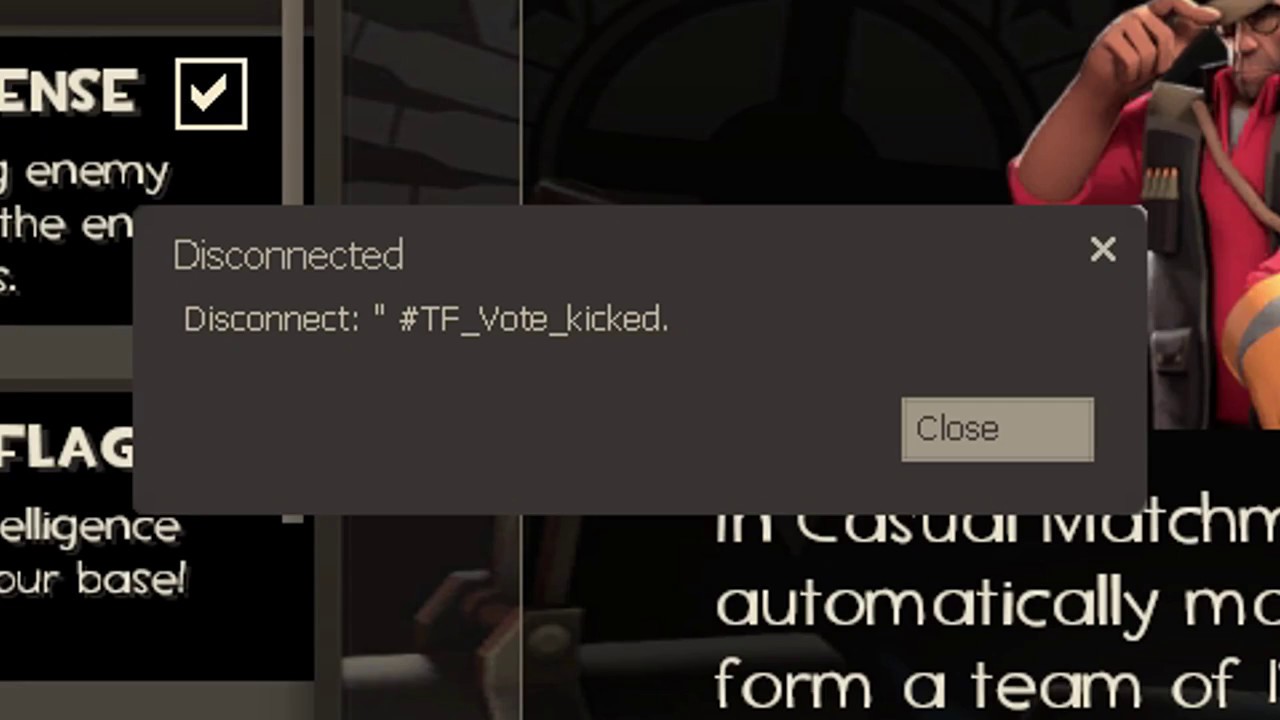 Fastest vote kick in Team Fortress 2 History