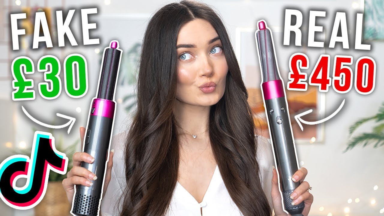Тестируем поддельный Dyson Airwrap за 30 фунтов стерлингов из TikTok против настоящего!