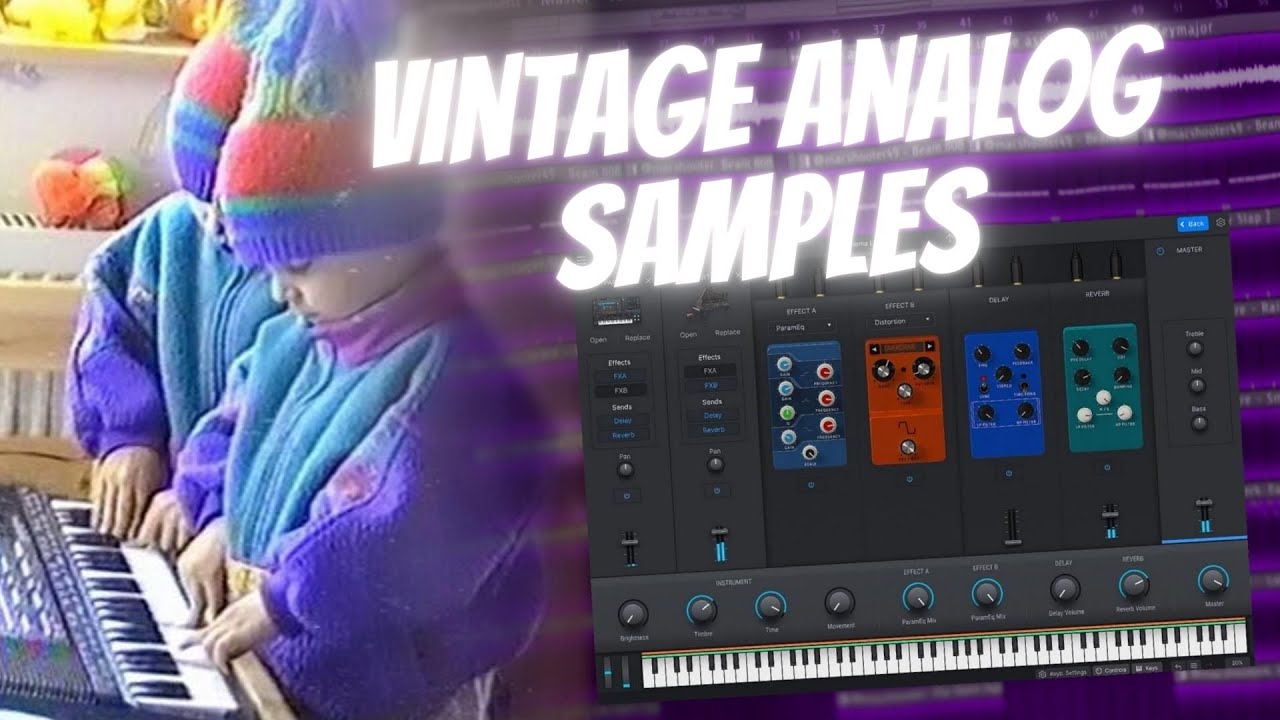 How To Make VINTAGE Analog Samples Like CuBeatz & Frank Dukes | FL Studio