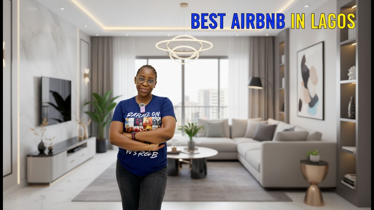 Best Short-Let Airbnb Apartment in Lagos | 4-Bedroom Tour