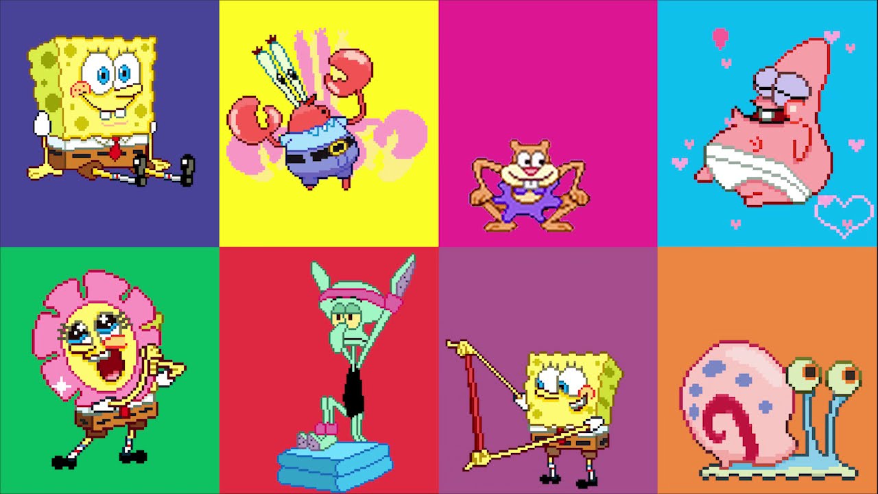 SpongeBob SquarePants by PIxEL 8 BIT