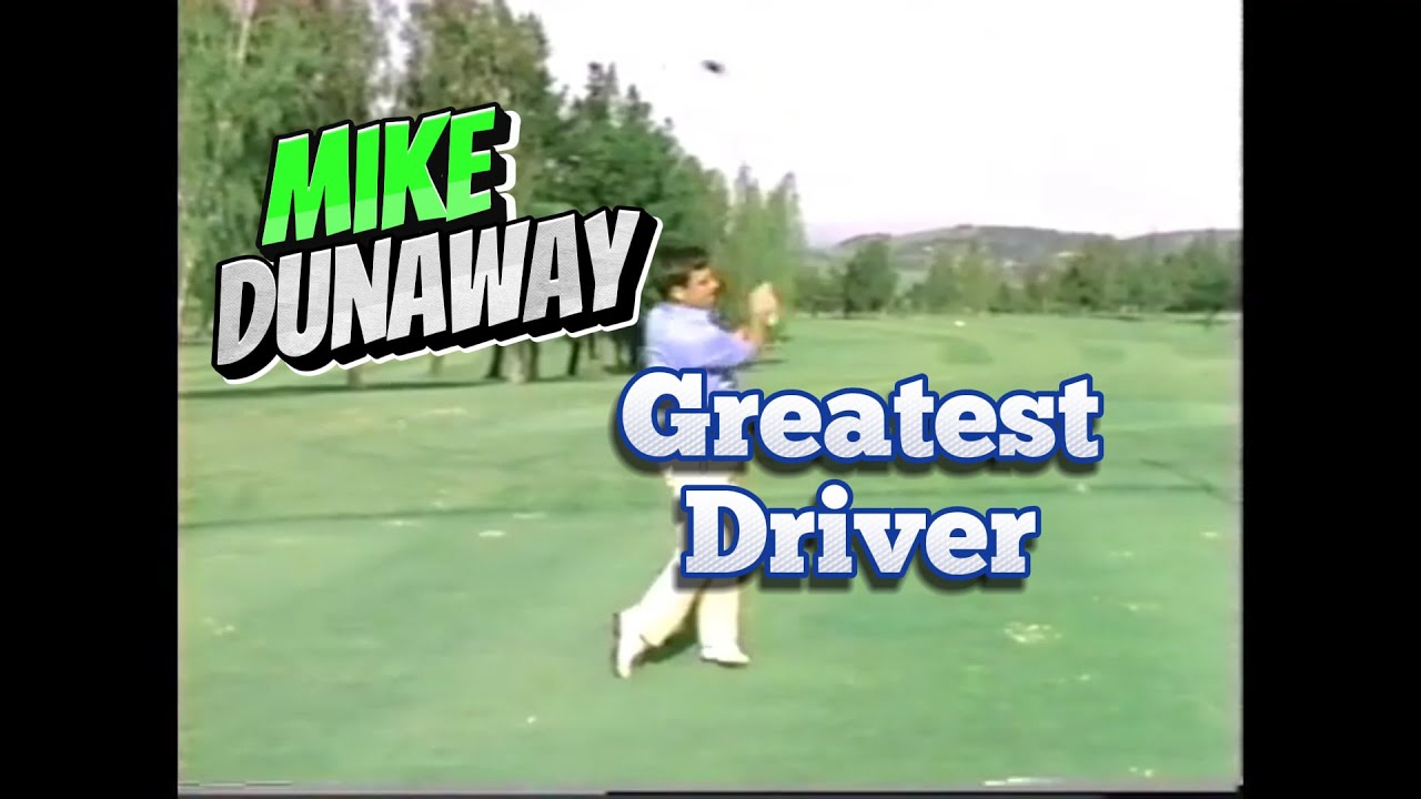 Unleashing Power: The Legendary Drives of Mike Dunaway | Golf Swing & Slow Motion