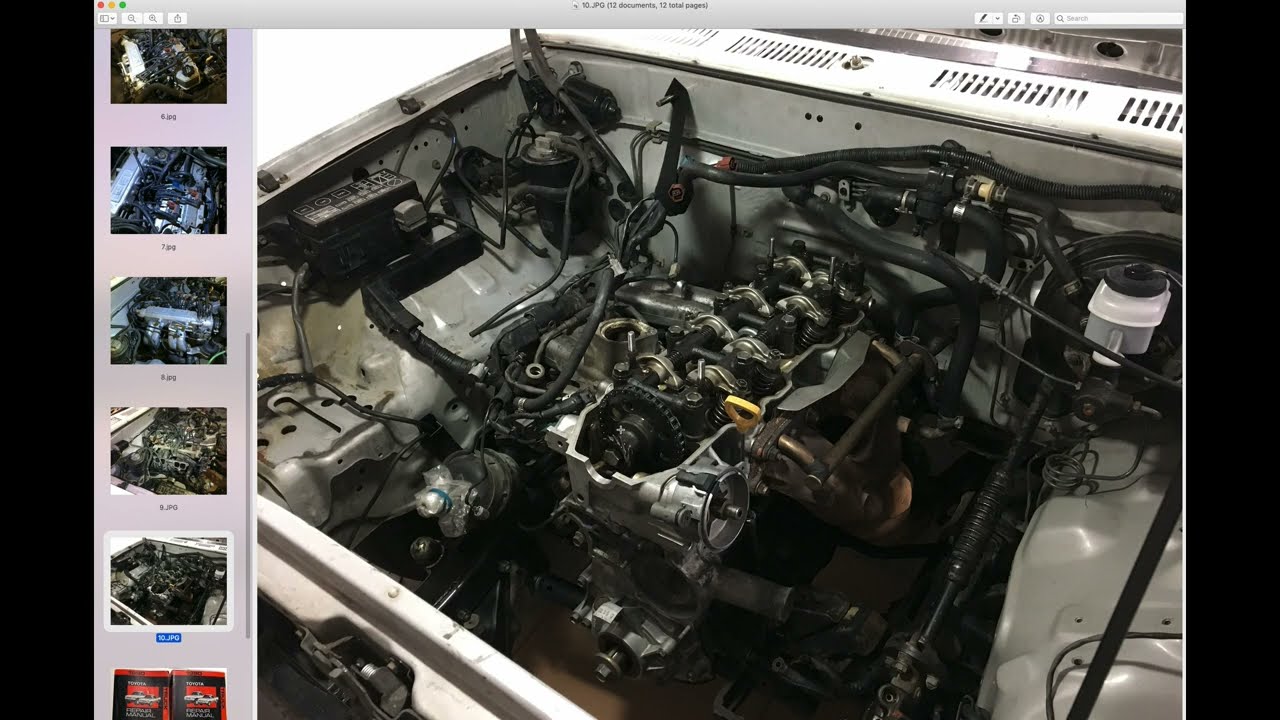 Overview of the Toyota 22RE motor... what are all these vacuum hoses???