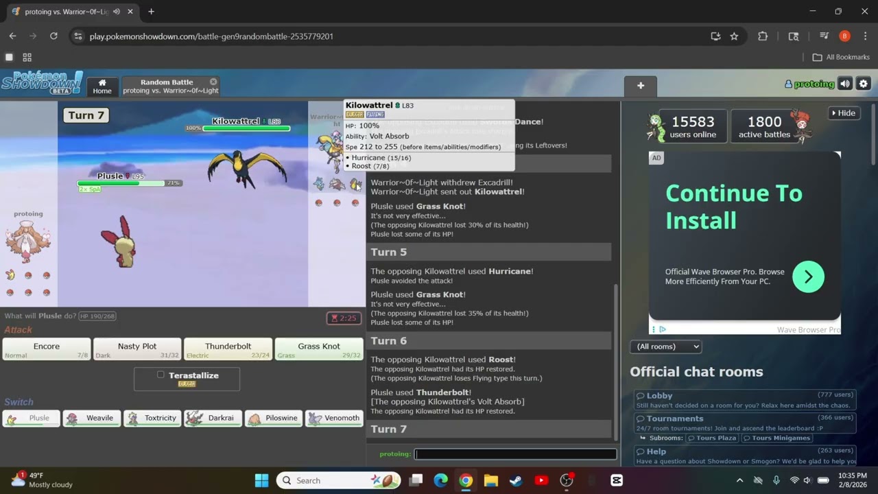 Gen 9 random battles