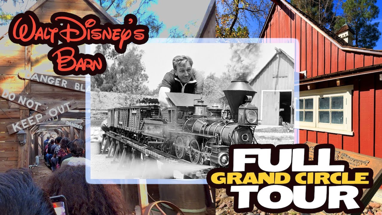 Walt Disney's Barn Railroad. Full Circle Tour