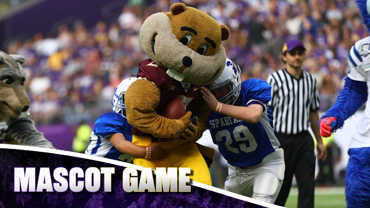 Mascots vs. Kids 2023 Halftime Game