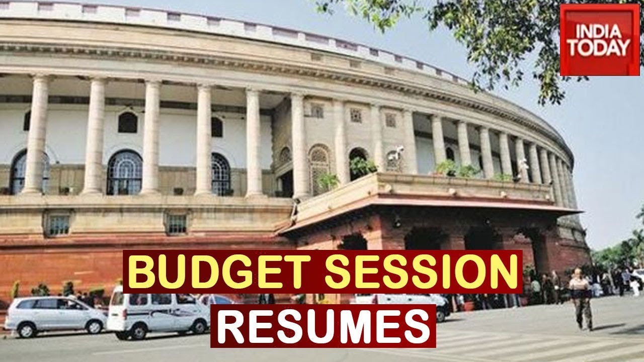Parliament Budget Session Resumes In LS, Separate Protest By Cong, TMC & AAP | Watch Live