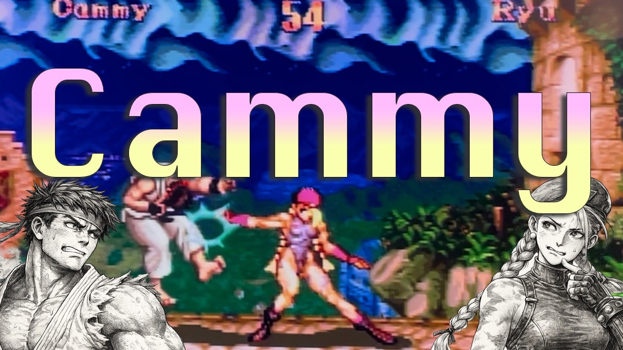 Super SF2 (SNES) - VERSUS: Cammy is a beast!