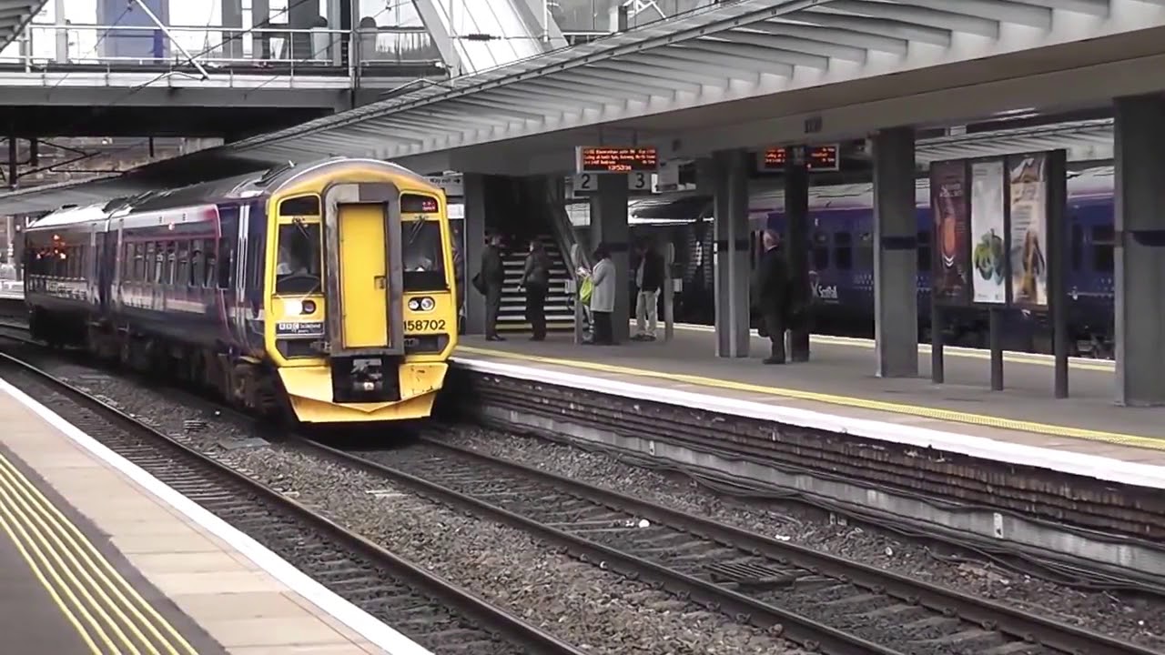 Trains at Haymarket filmed around 2015