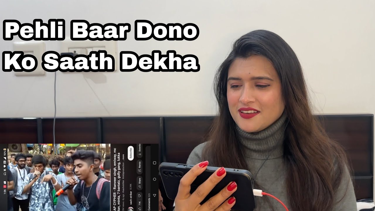 RAP CYPHER - Emiway, Mc Stan, Ranveer Singh I Reaction | Mansi World