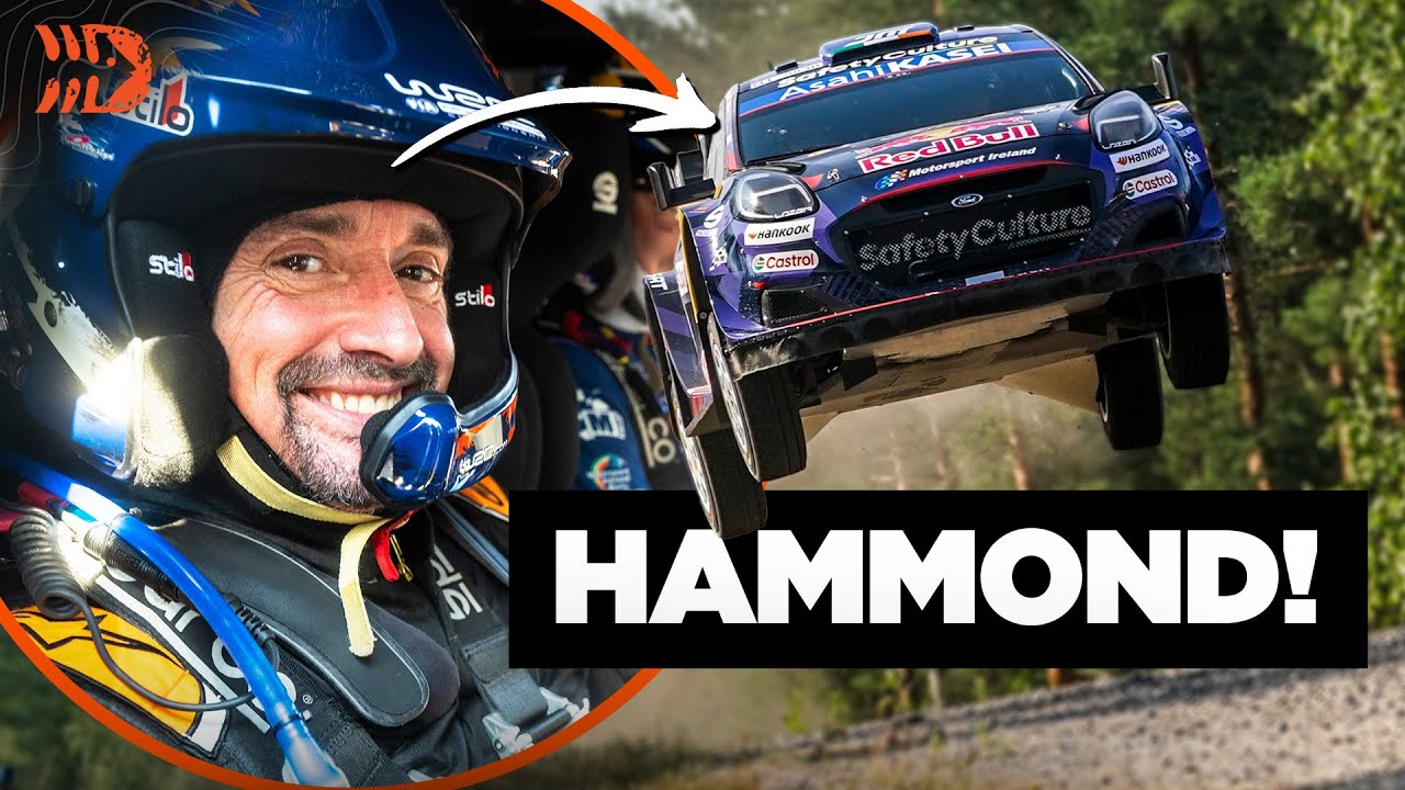 Richard Hammond Rides WRC! 🇫🇮 Rally Finland 2025 Preview