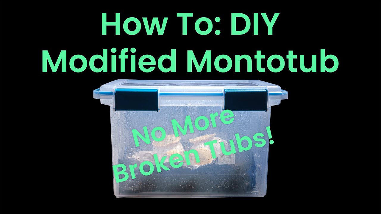 How to: DIY Monotub to Grow Mushrooms at Home