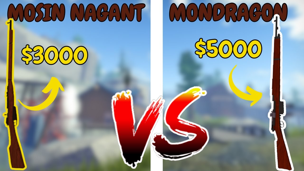 MOSIN NAGANT VS MONDRAGON WHICH IS THE BEST RIFLE IN THE GAME (Westbound Roblox)