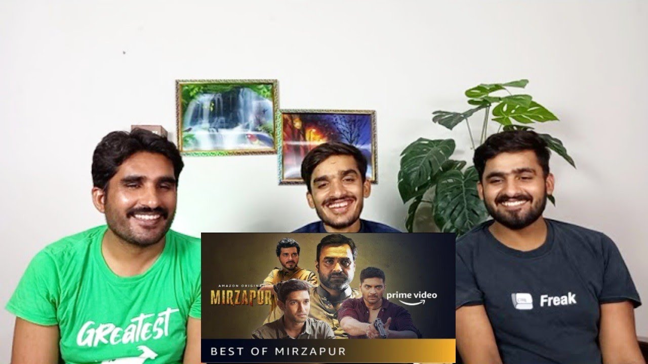 Best of MIRZAPUR - Pankaj Tripathi, Ali Fazal, Vikrant Massey | Amazon Original|PAKISTANI REACTION
