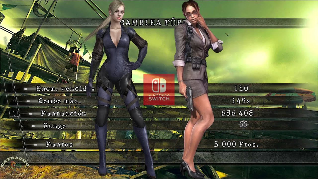 Asamblea pública (686,408) | Sheva Alomar (NEGOCIOS) & Jill Valentine (BATTLESUIT) | RE5 | NS