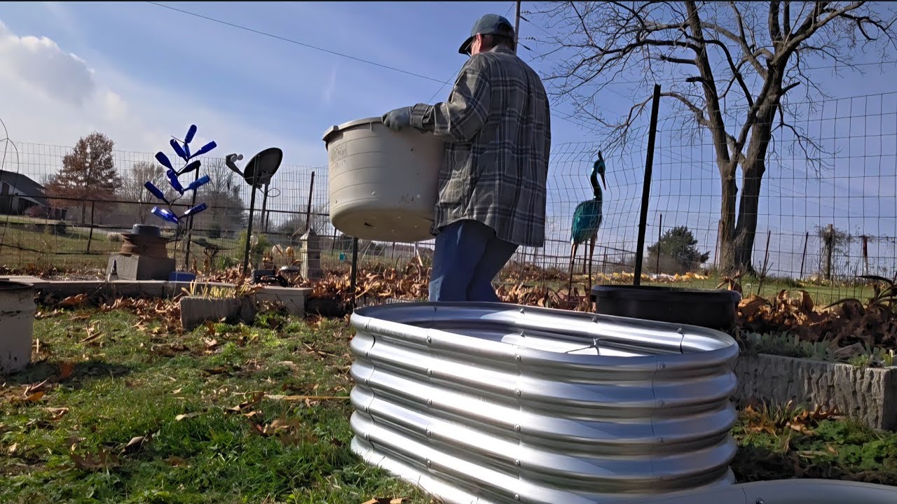 Setting Up Our Raised Bed and Container Berry Border
