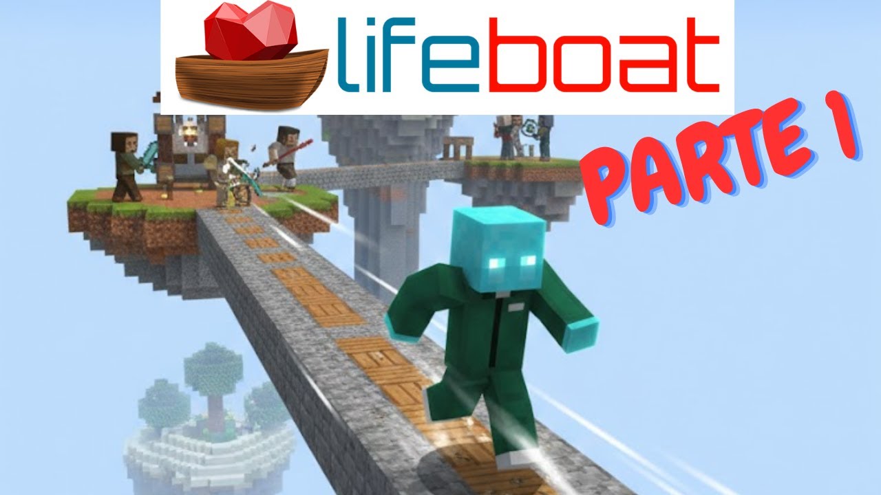 Minecraft Lifeboat: ¡PRIMERA VEZ! PARTE 1 🔥 Lobby y Batallas