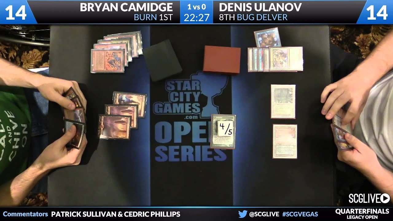 SCGVEGAS - Legacy - Quarterfinals - Bryan Camidge vs Denis Ulanov [Magic: the Gathering]