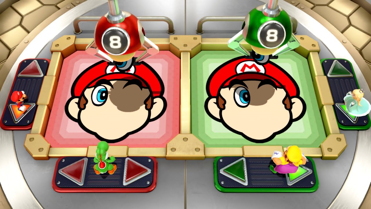 Super Mario Party: Partner Party - Domino Ruins Treasure Hunt #1 (1/2)