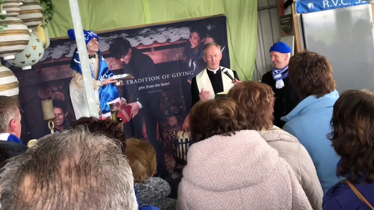 De Blauw-Witte Mars van RVC’33 naar Olympia Gouda (01-04-2018)