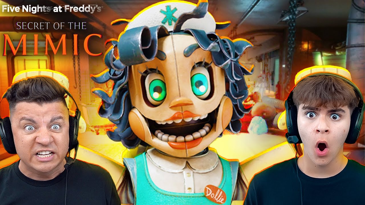 NURSE DOLLIE is INSANE! Five Nights at Freddy's: Secret of the Mimic (part 4)