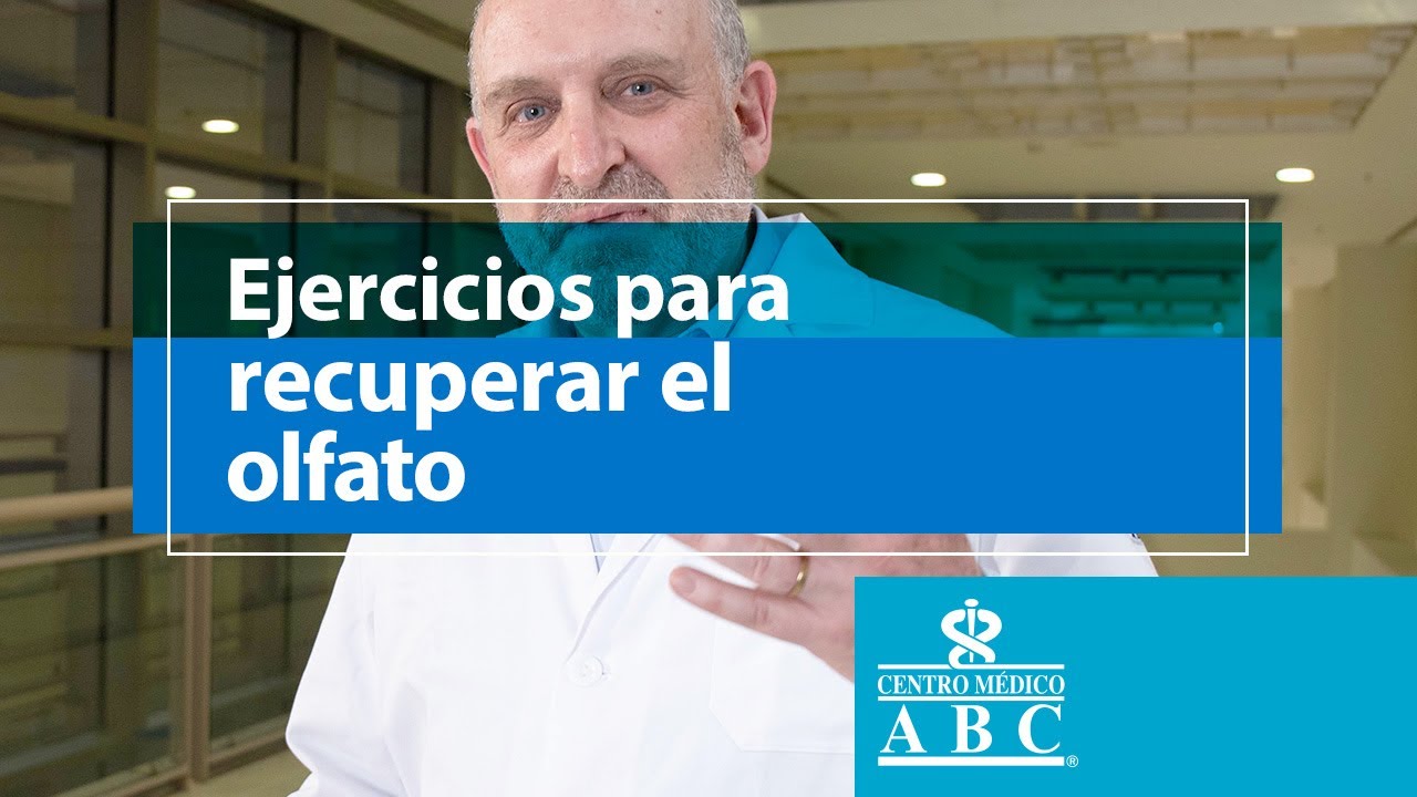 Ejercicios para recuperar el olfato después de COVID-19