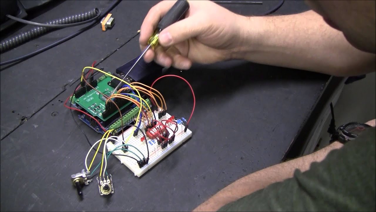 Arduino Modbus PLC with RS232 and Mango M2M HMI