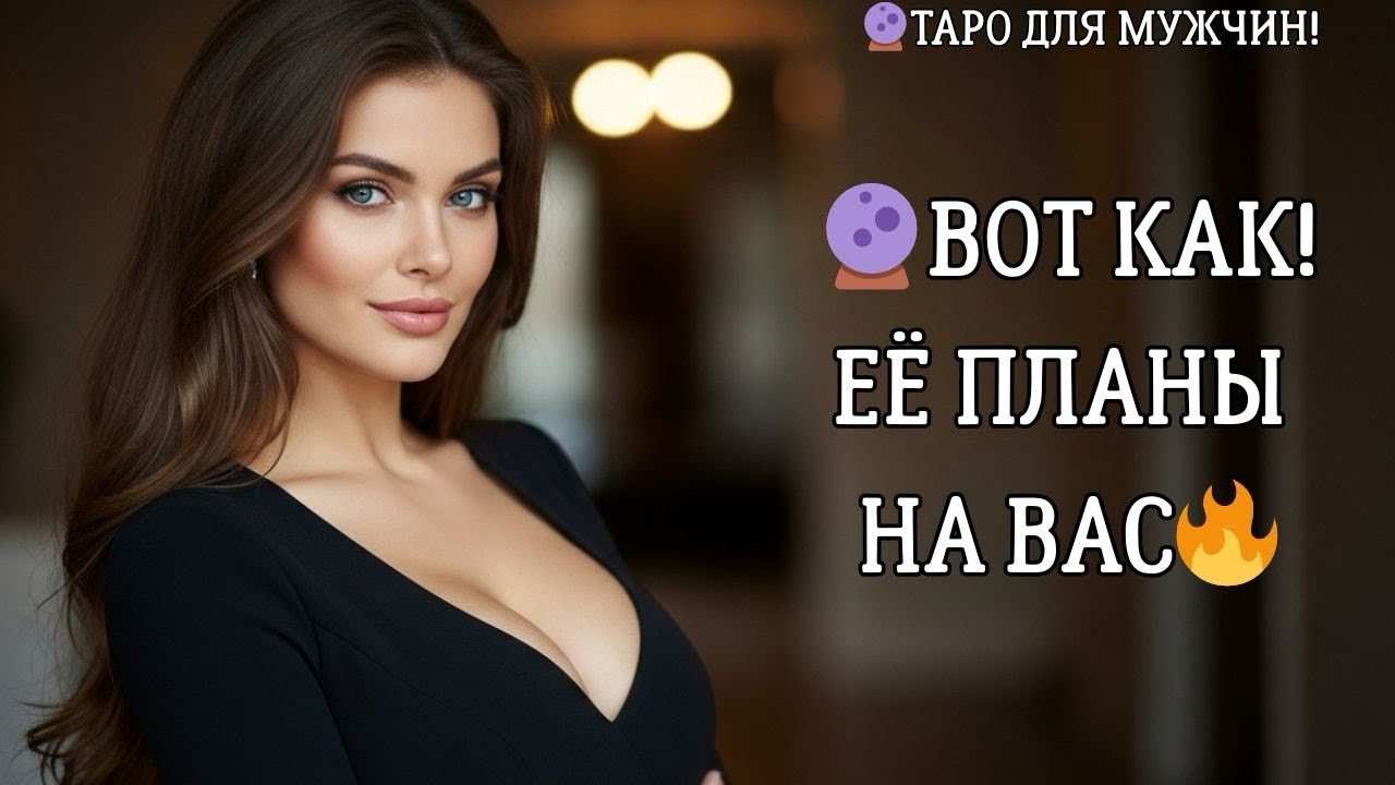 🔮ЕЕ ПЛАНЫ НА ВАС! 🤔ЧТО ЗАДУМАЛА!? Таро для мужчин 