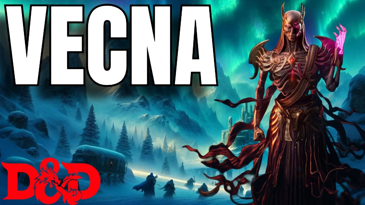 The INSANE Story of Vecna: From Mortal Wizard to GOD | D&D Lore