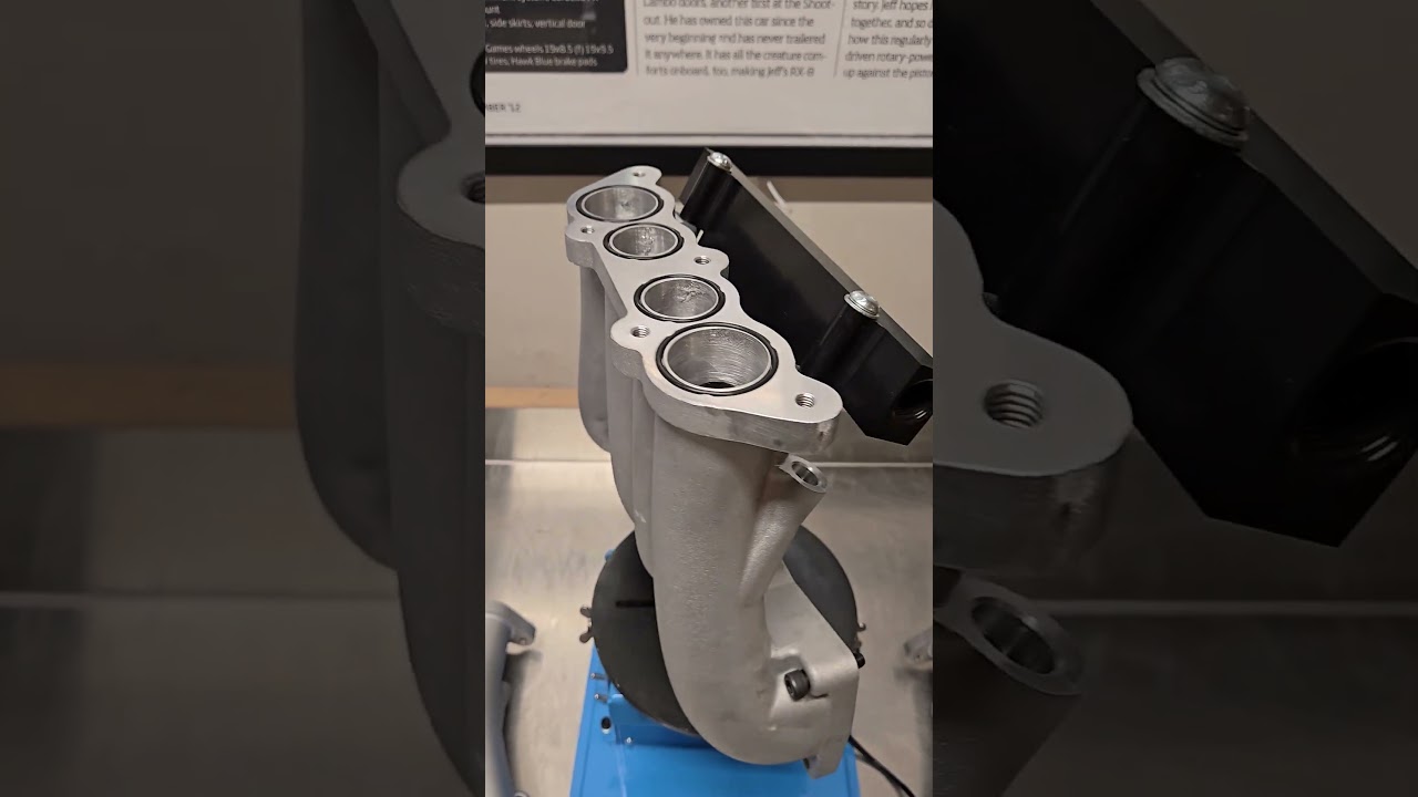 Turblown FC3S Rx7 Semi Pport lower intake manifold