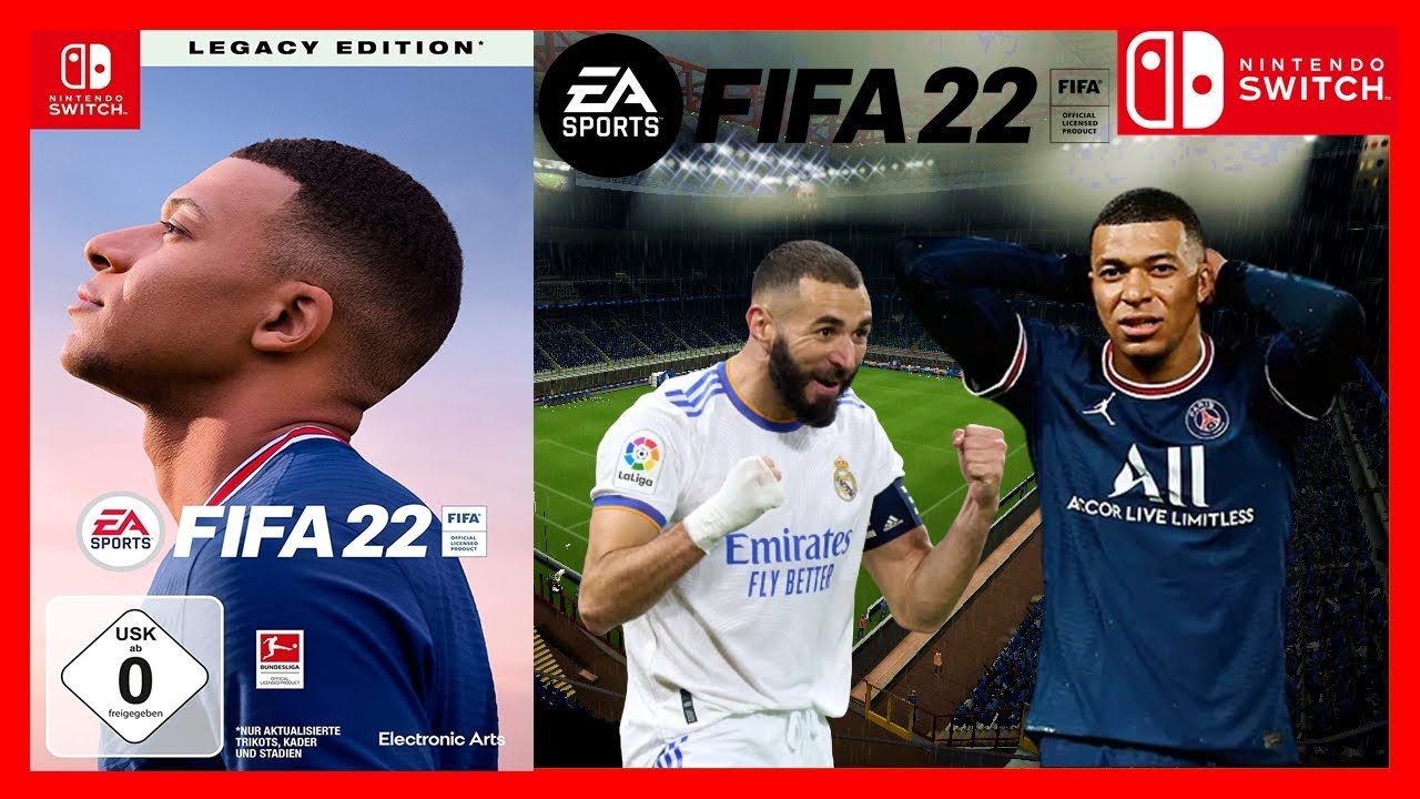TESTANDO O FIFA 22 NO NINTENDO SWITCH LITE! O GAME E O FAMOSOS PELOMENOS TEM PRA JOGAR! kkkkkk