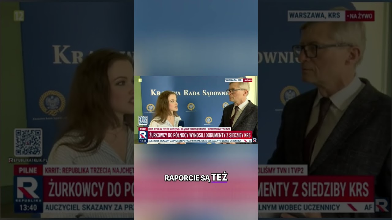 Sędzia Jaskulski o raporcie KRS: Czy media tuszują prawdę? 