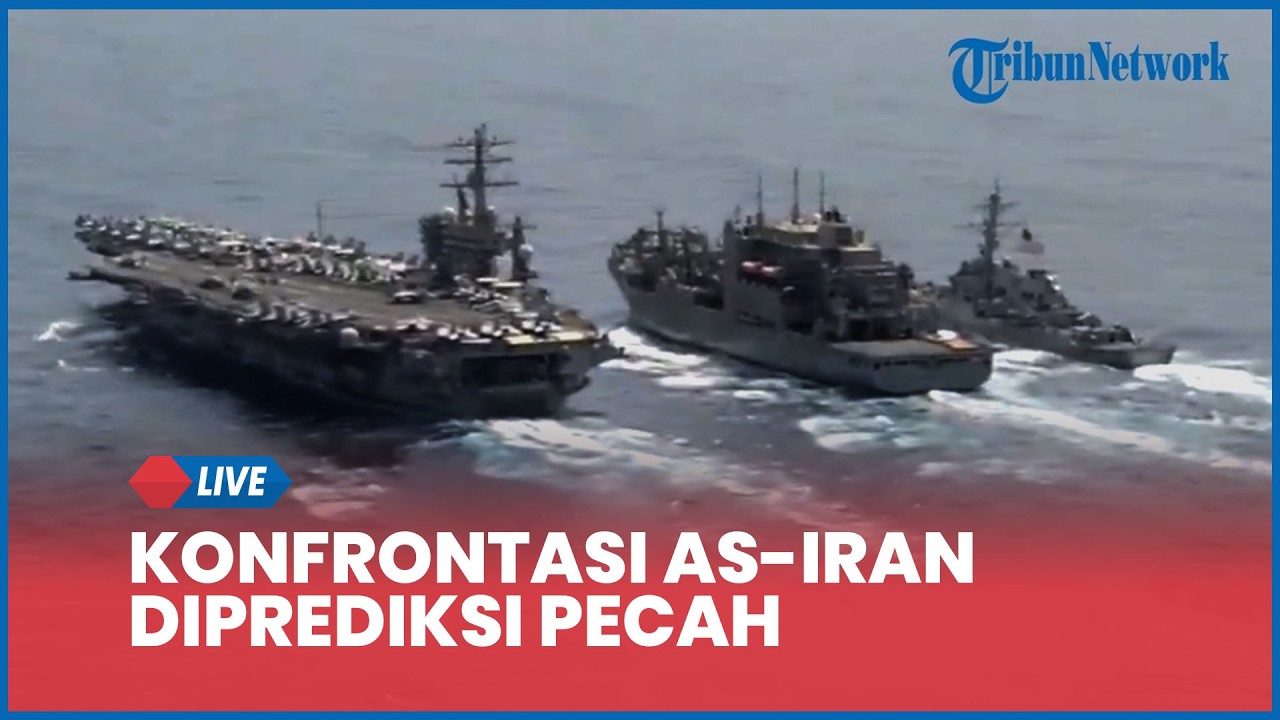 Perang di Depan Mata! Konfrontasi AS-Iran Diprediksi Pecah dalam Hitungan Hari, Berlangsung Lama